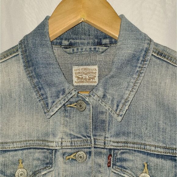Levi Strauss & Co.  Women's Button Up Jean Jacket - Picture 3 of 8